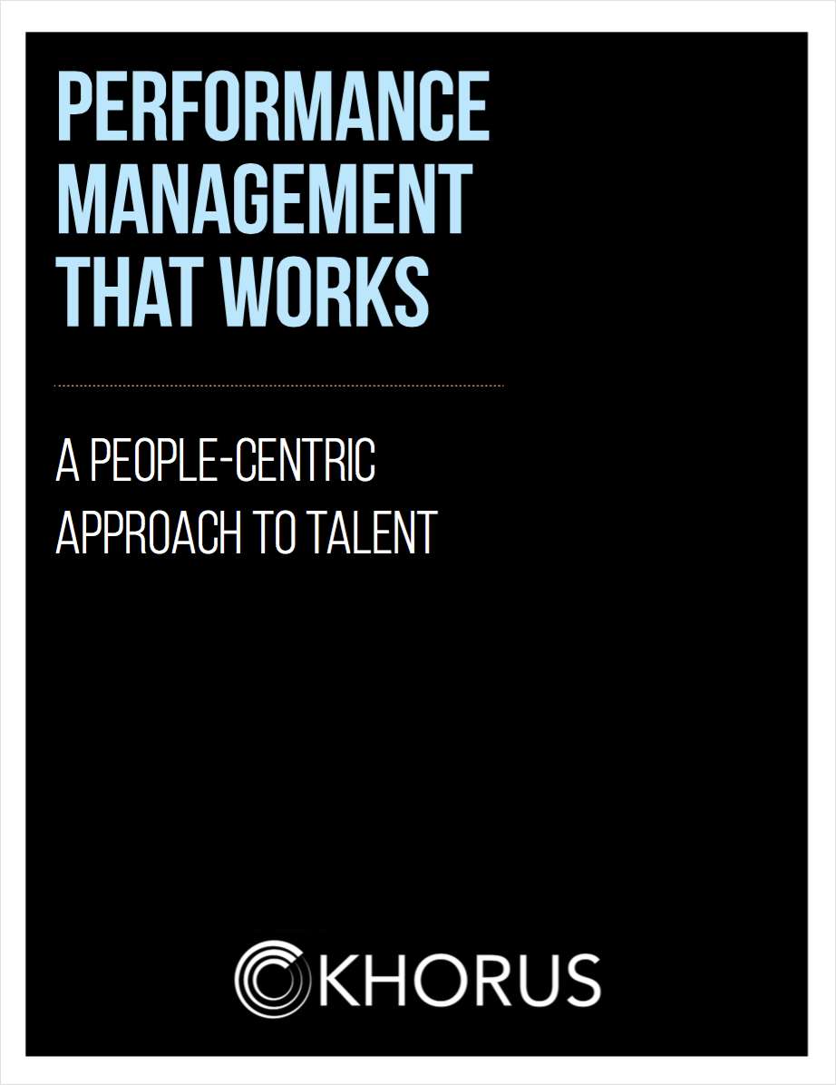 Performance Management That Works