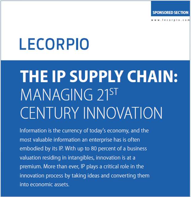 The IP Supply Chain: Managing 21st Century Innovation