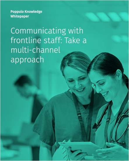 Communicating with frontline staff: take a multi-channel approach