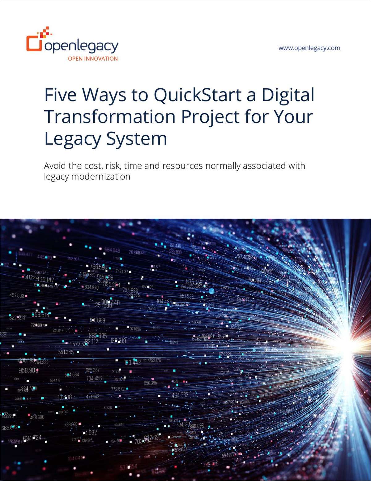 Five Ways to QuickStart a Digital Transformation Project for Your Legacy System
