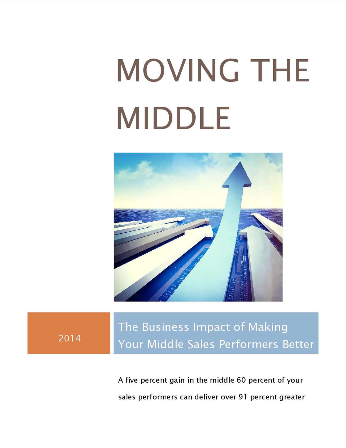 Moving the Middle: The Business Impact of Making Your Middle Sales Performers Better