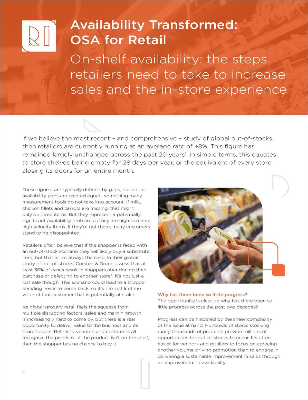 Availability Transformed: OSA for Retail