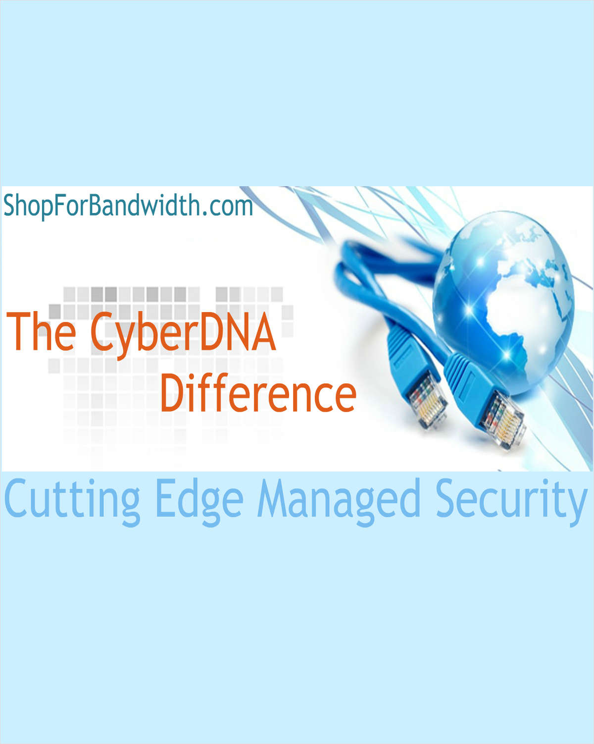 The Cutting Edge Managed Security Solution - The CyberDNA Difference