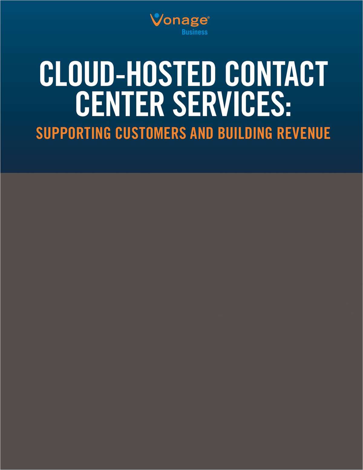 Cloud-Hosted Contact Center Services
