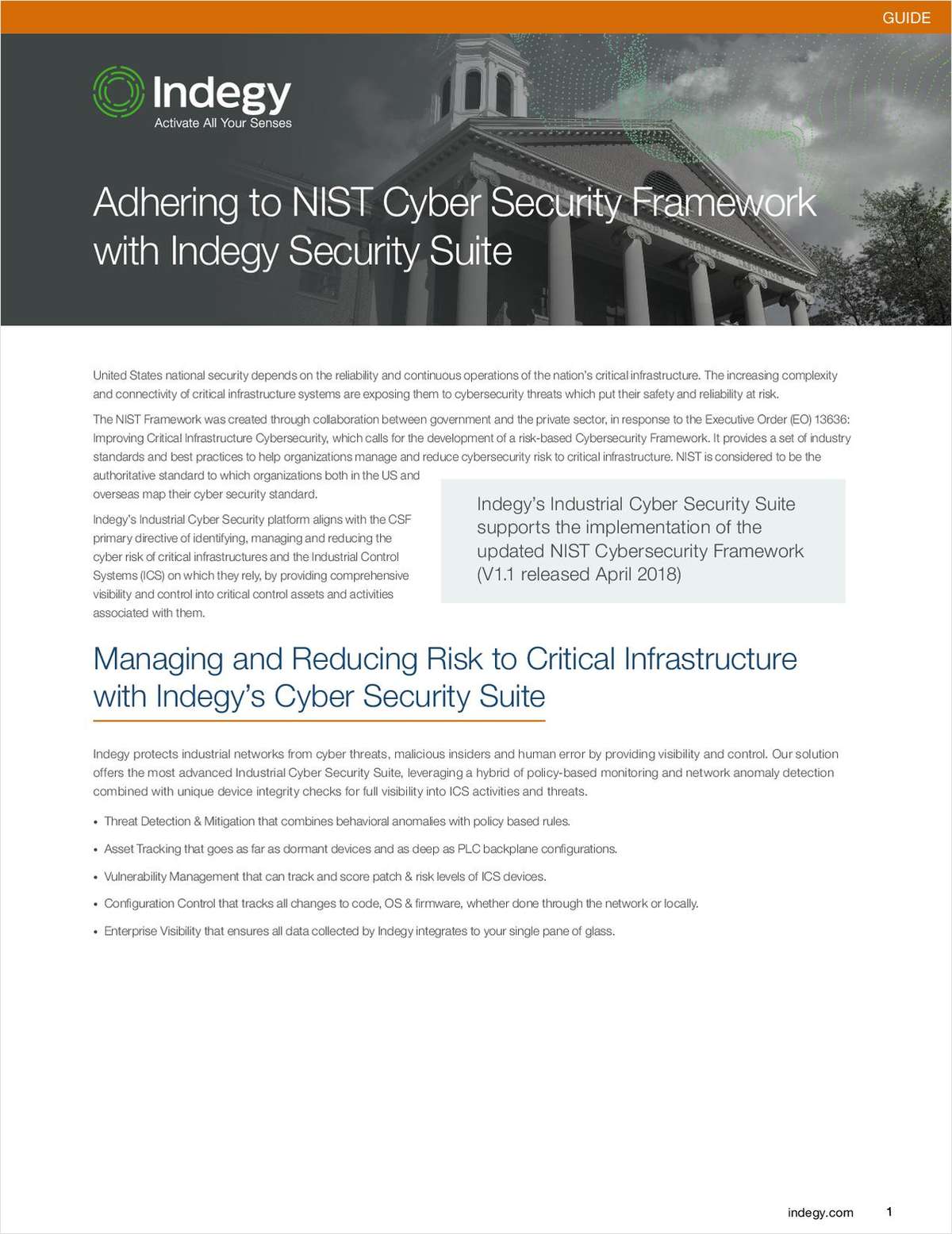 Adhering to the NIST Cybersecurity Framework