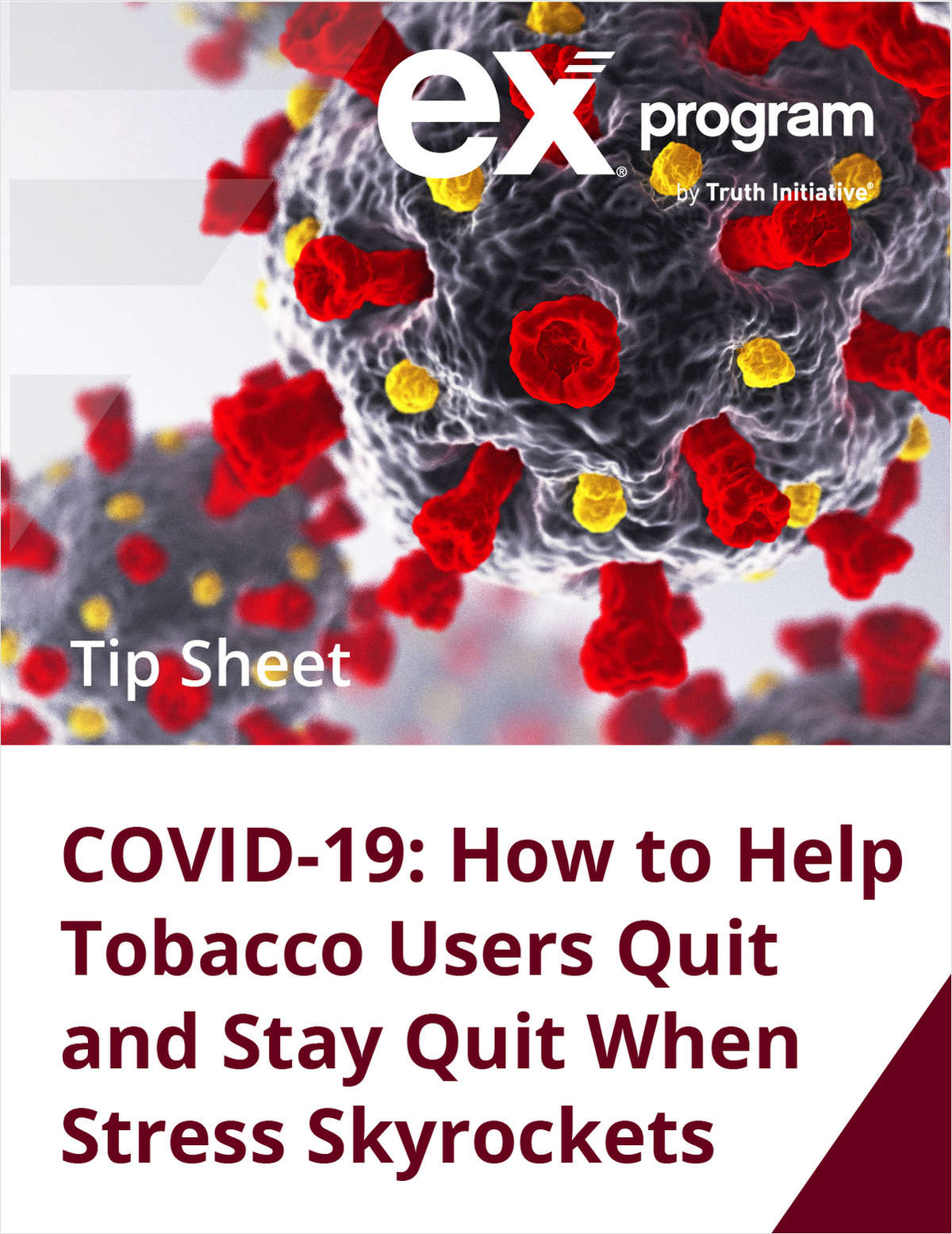 Tip Sheet: How to Help Tobacco Users Quit and Stay Quit During COVID-19