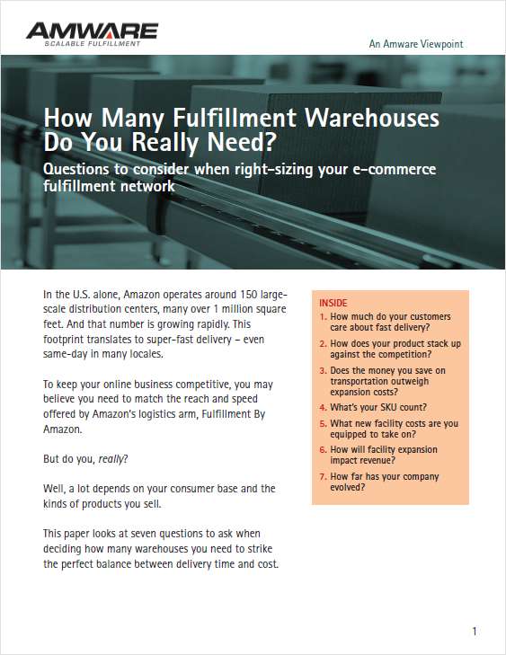 How Many Warehouses Do You Really Need?