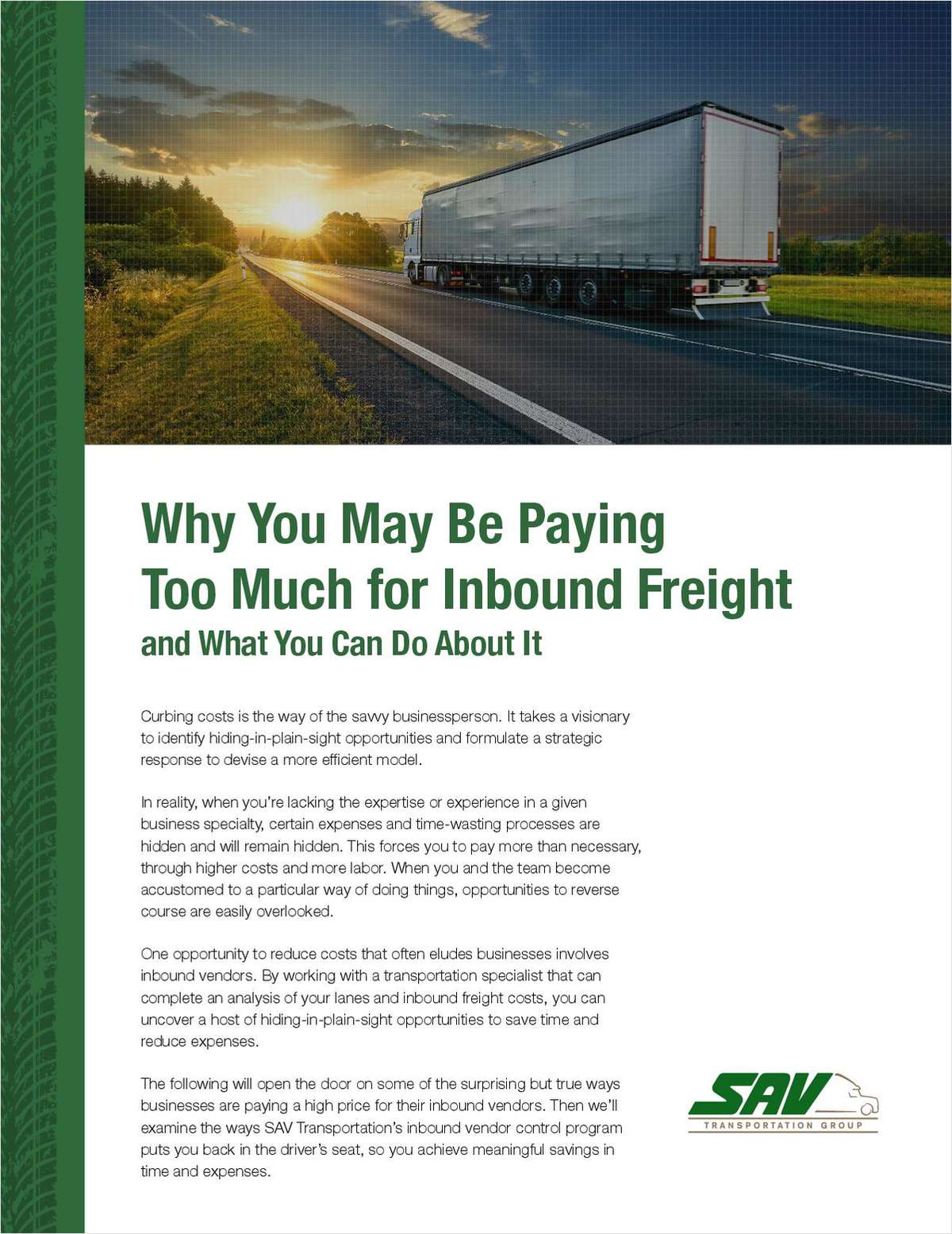 The Ultimate Solution to Curbing Excess Costs on Inbound Shipping