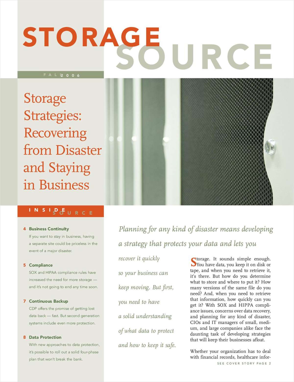 Storage Source Magazine