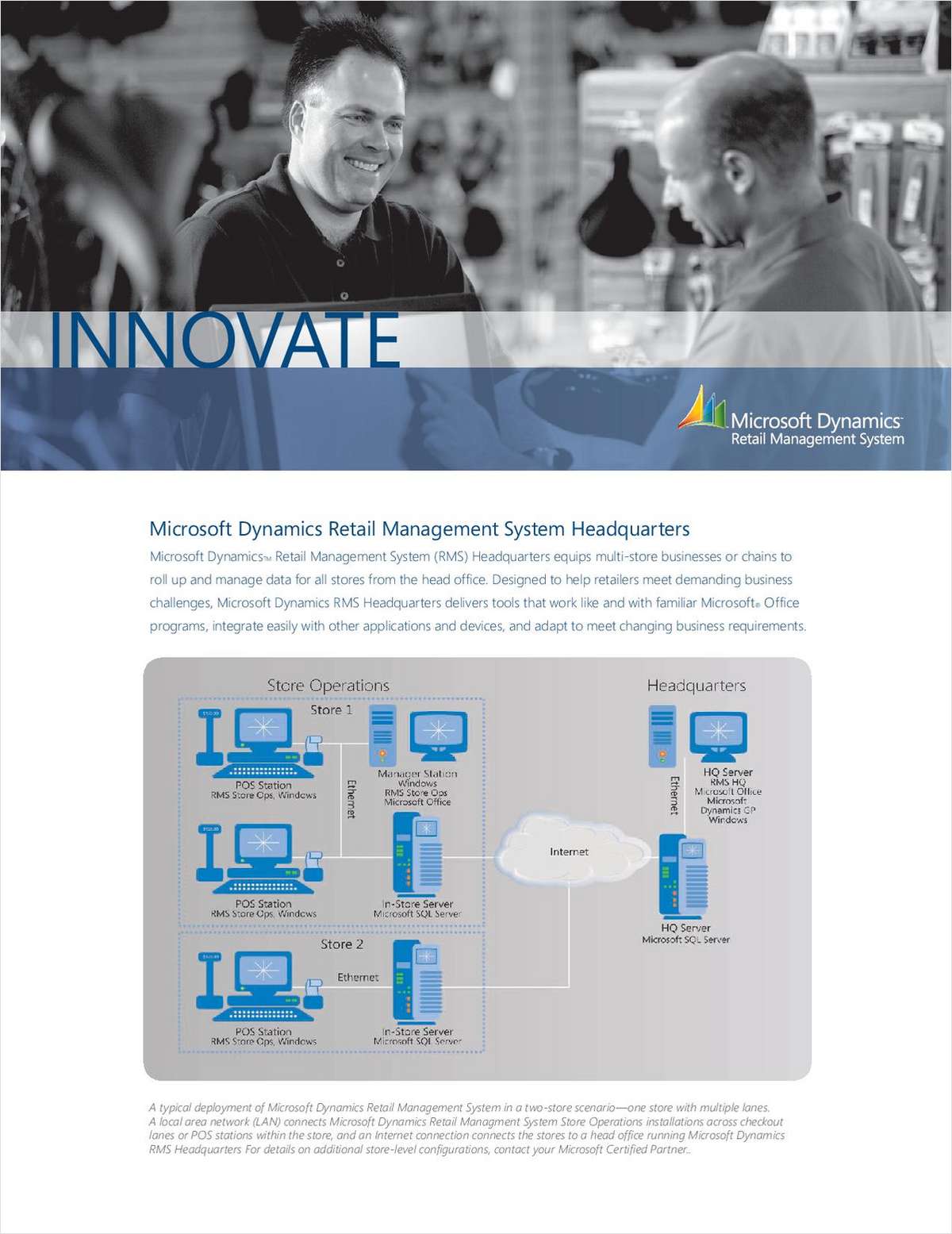 Microsoft Dynamics Retail Management System Headquarters For Multi-Store Retailers
