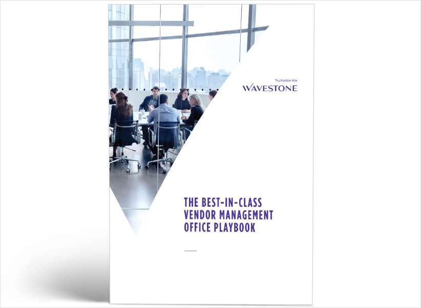 The Best-In-Class Vendor Management Office Playbook