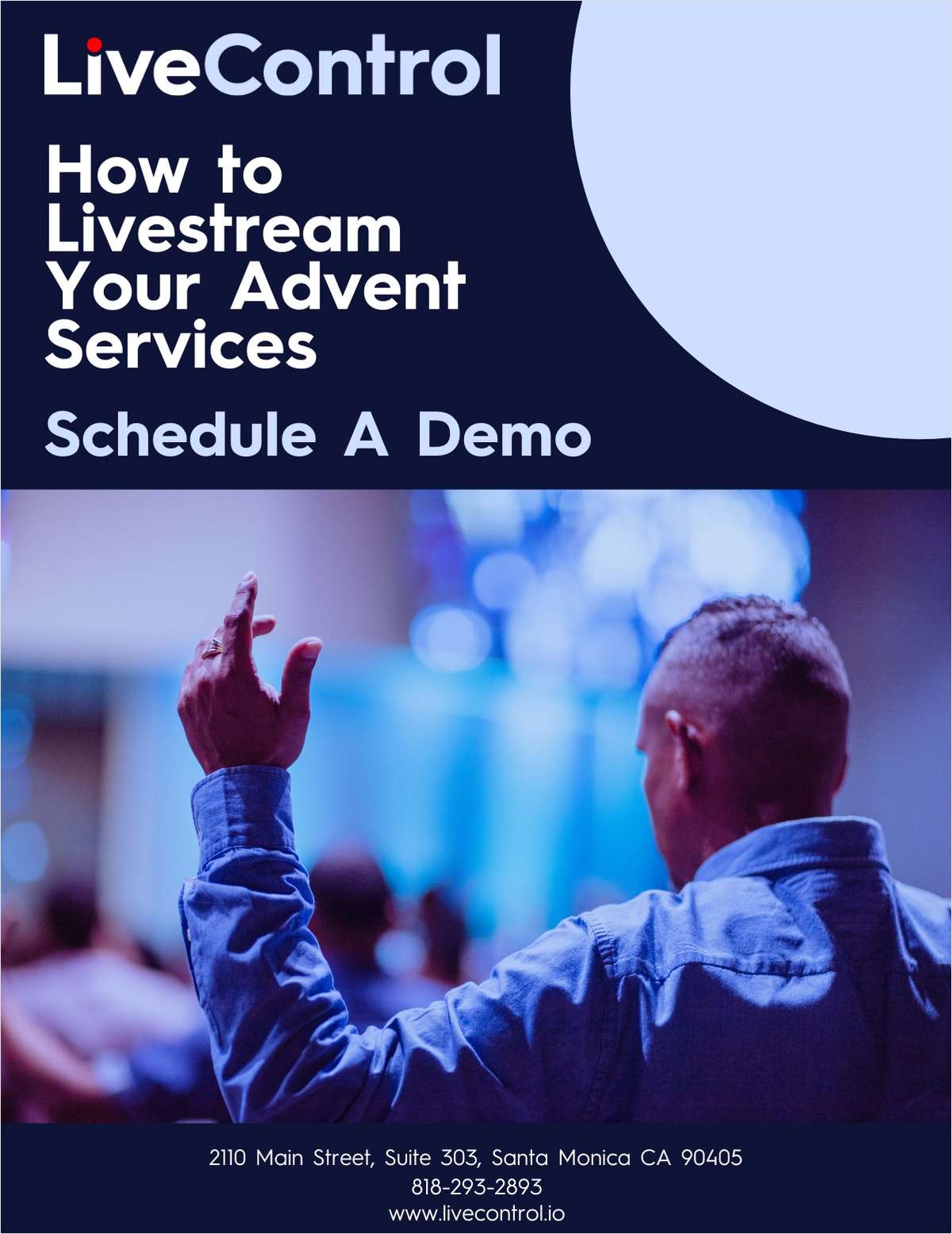 How To Livestream Your Advent Services: Schedule A Demo