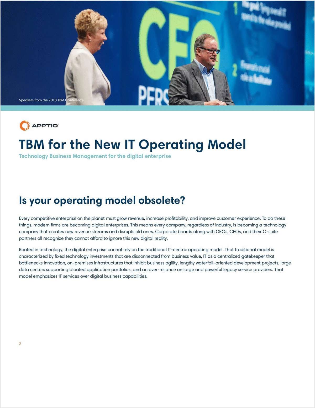 TBM for the​ New IT Operating Model