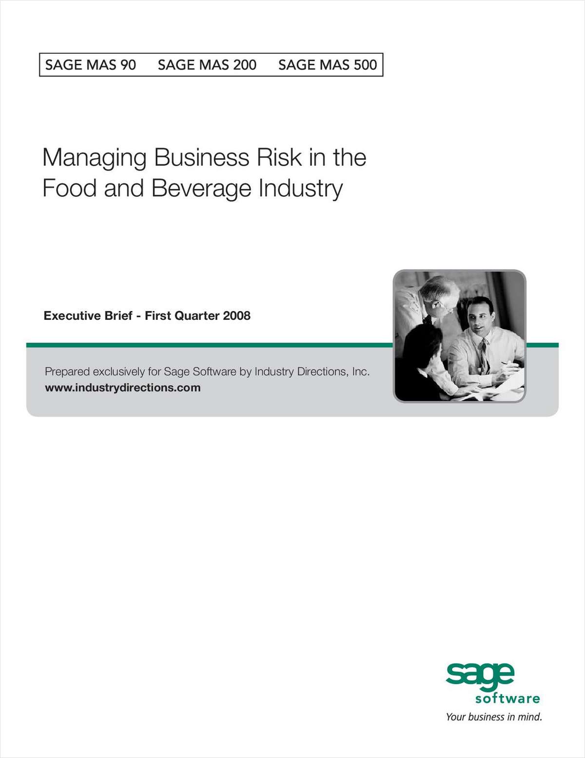 Managing Business Risk in the Food & Beverage Industry