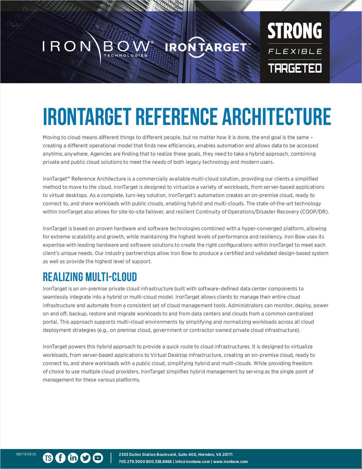 IronTarget Reference Architecture