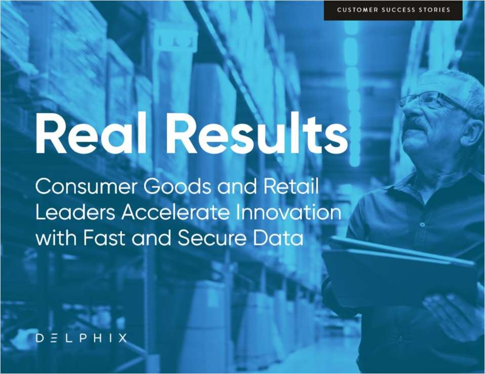 Consumer Goods and Retail Leaders Accelerate Innovation with Fast and Secure Data