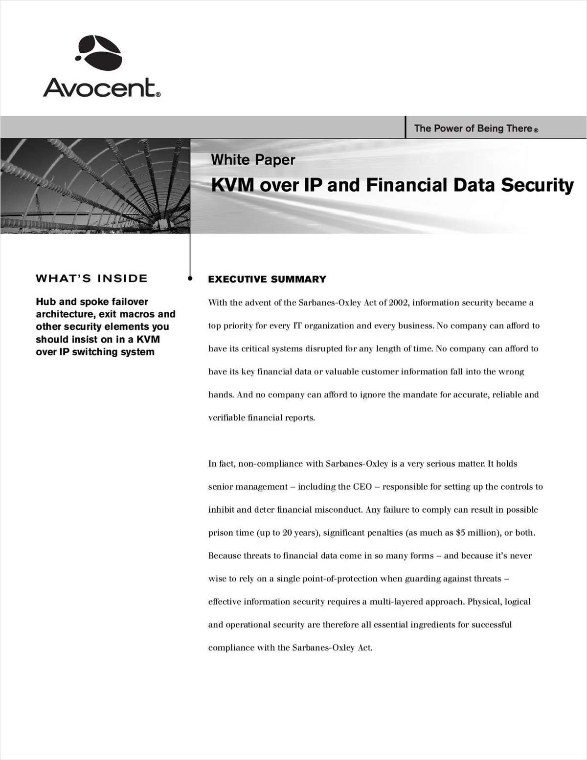 KVM over IP and Financial Data Security