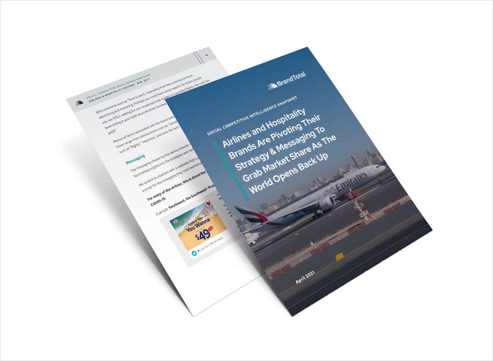 Uncover Competitive Social Ad Secrets for the Airlines & Hospitality Industry
