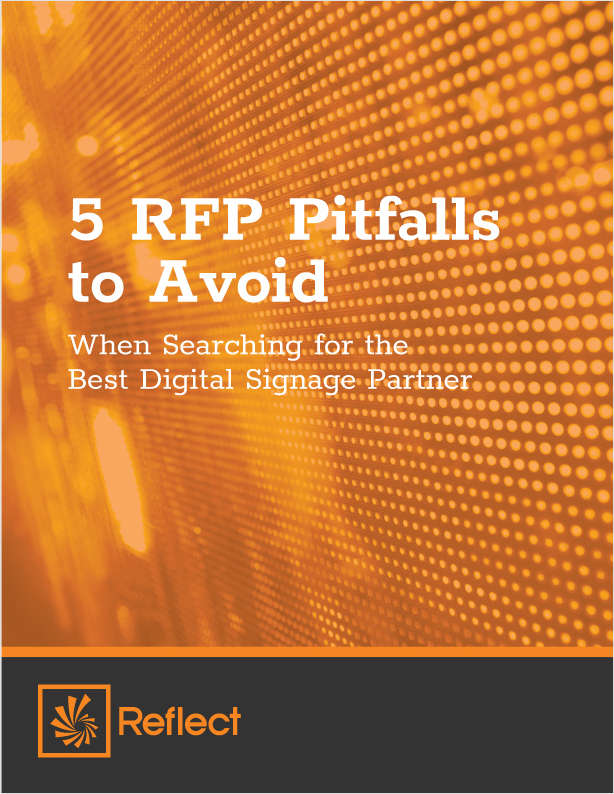 Searching for the Best Digital Signage Partner? Avoid These 5 RFP Pitfalls.