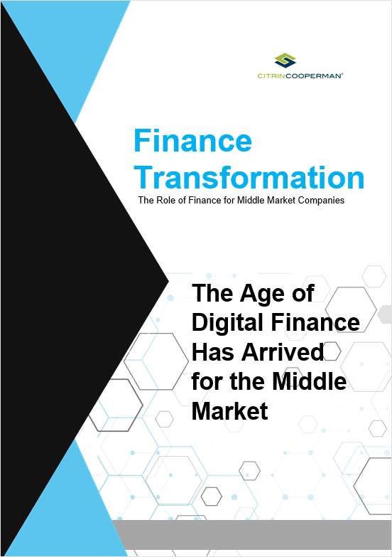 The Age of Digital Finance Has Arrived for the Middle Market