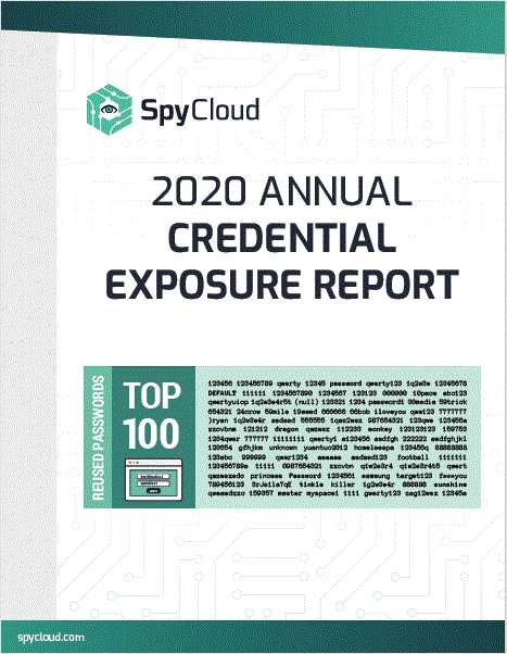 The 2020 Annual Credential Exposure Report