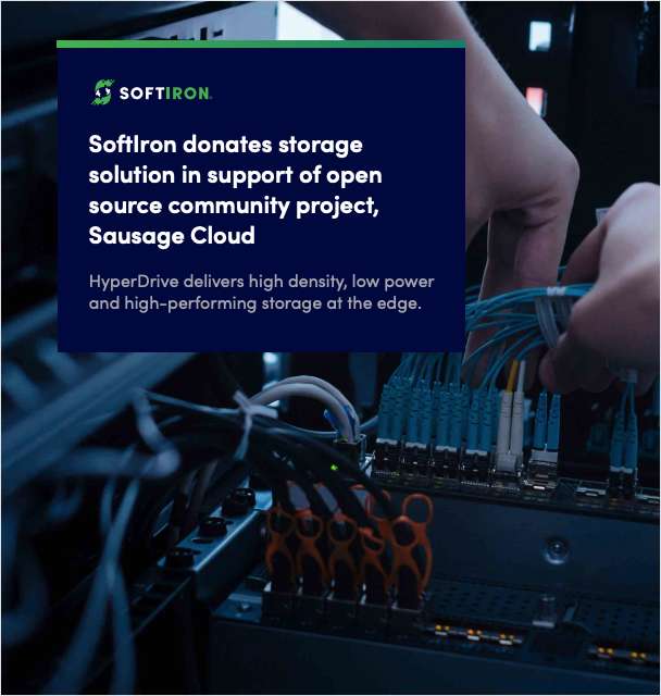 SoftIron Donates HyperDrive Storage Solution in Support of Open Source Community Project, Sausage Cloud