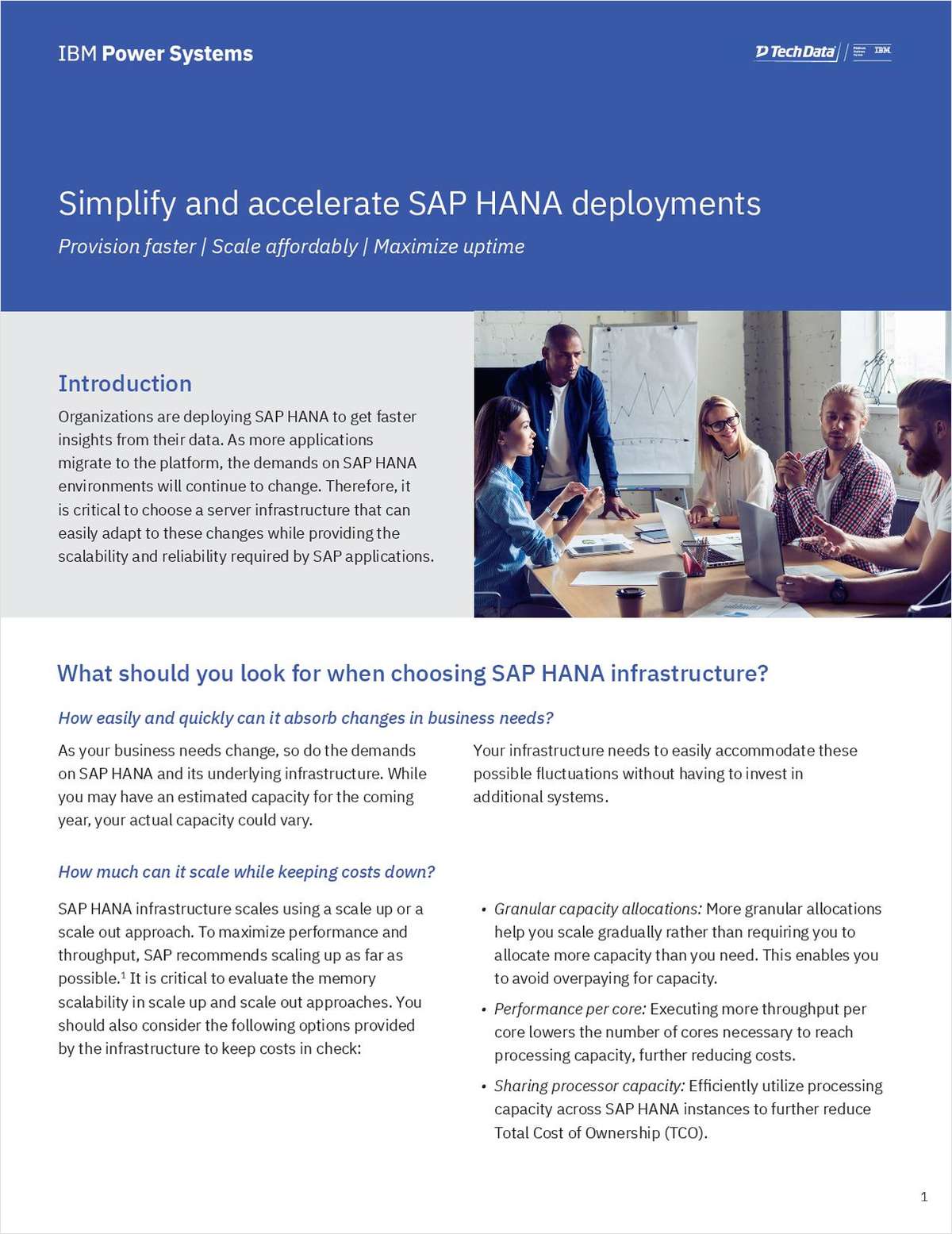 Simplify and accelerate SAP HANA deployments