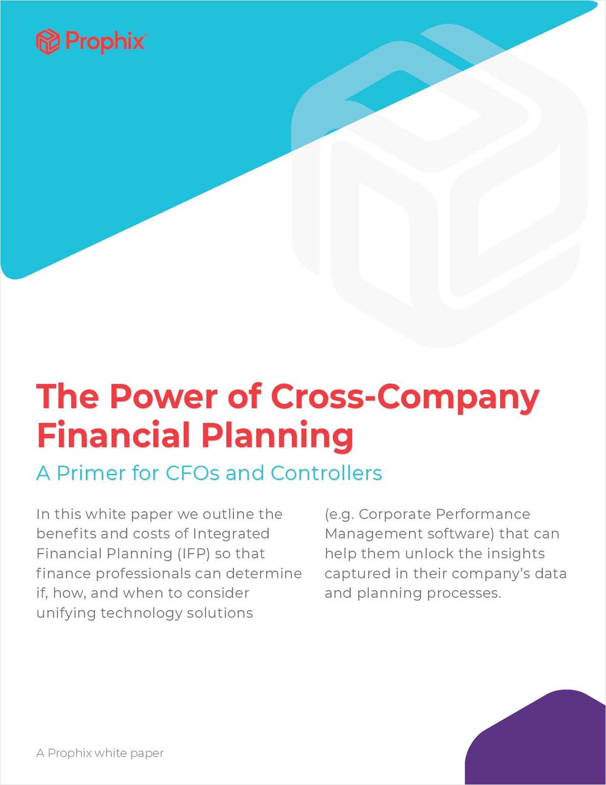 The Power of Cross-Company Financial Planning