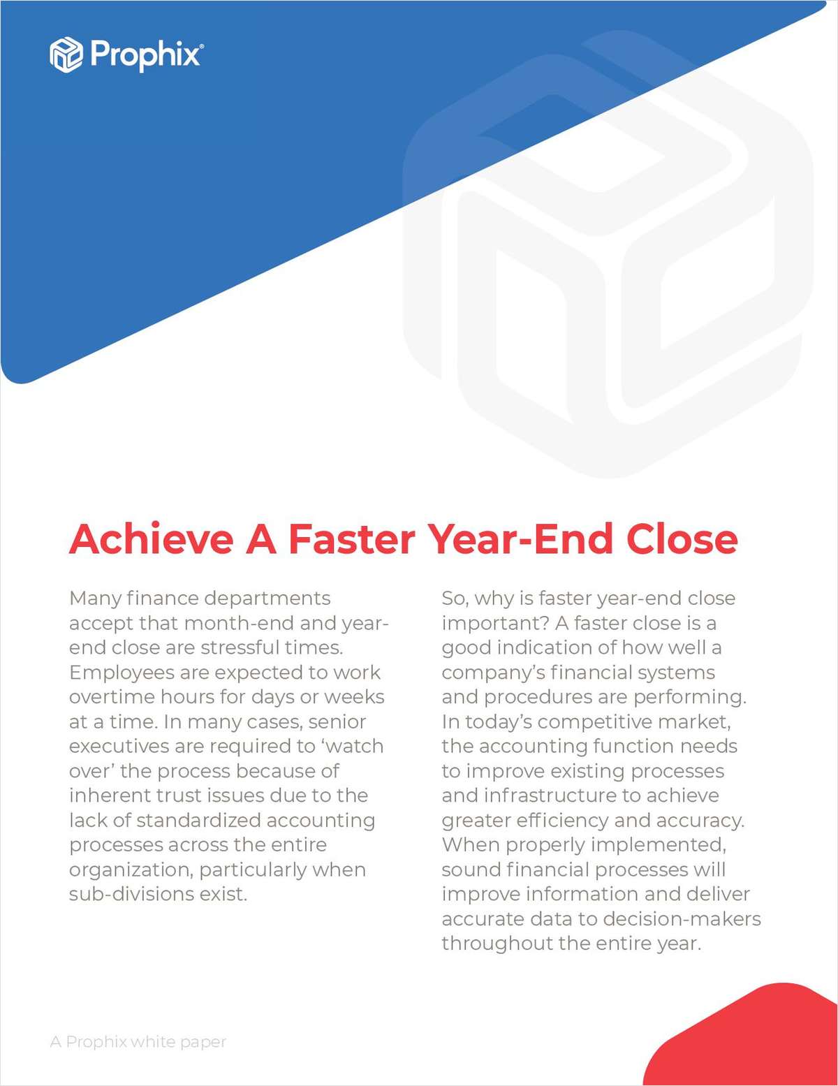 Achieve A Faster Year-End Close in Sage Intacct