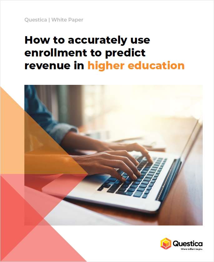 How to accurately use enrollment to predict revenue in higher education.