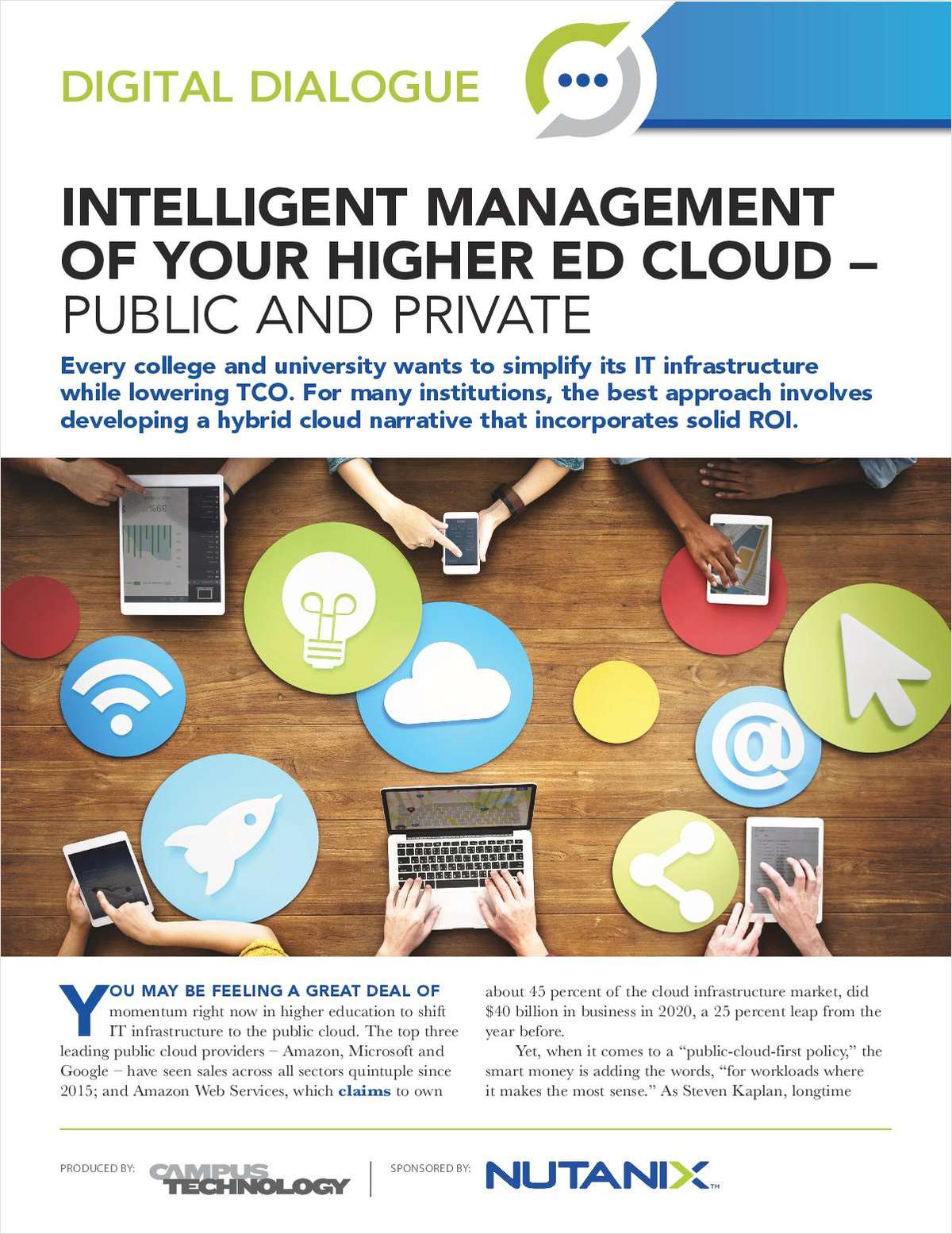 Intelligent Management of Your Higher Ed Cloud - Public and Private