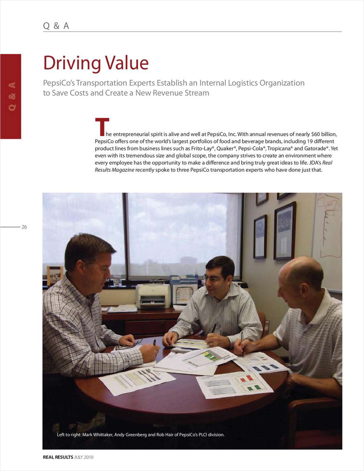 Driving Value