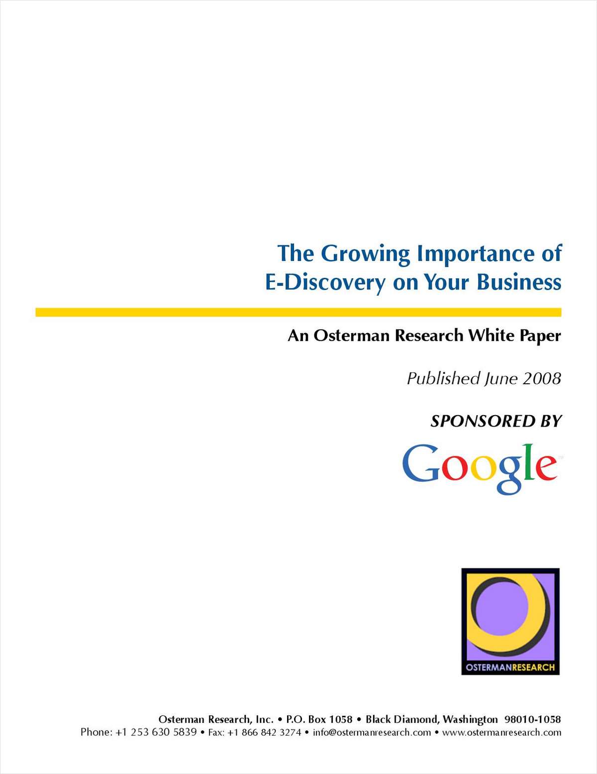 The Growing Importance of E-Discovery on Your Business