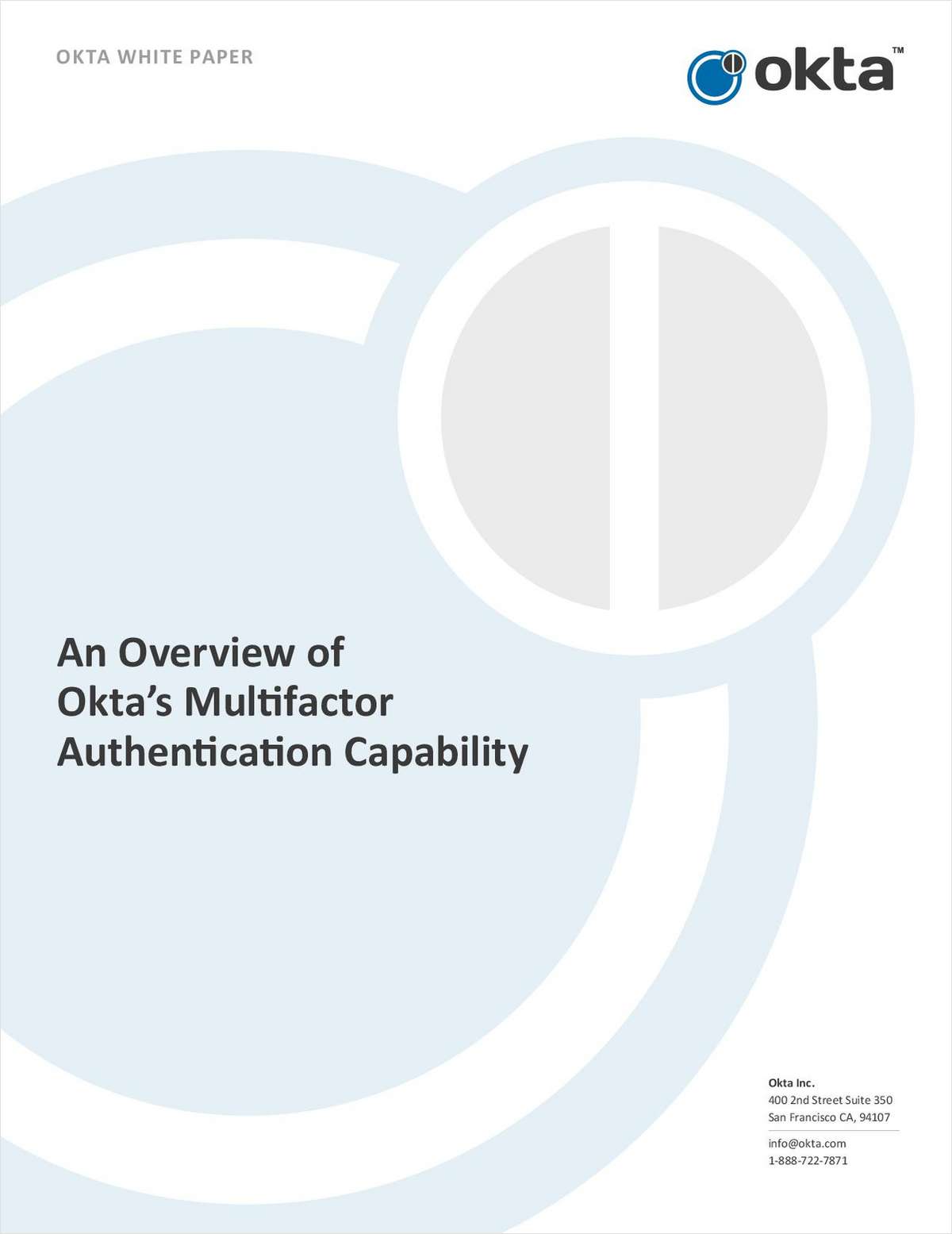 An Overview of Okta's Multifactor Authentication Capability