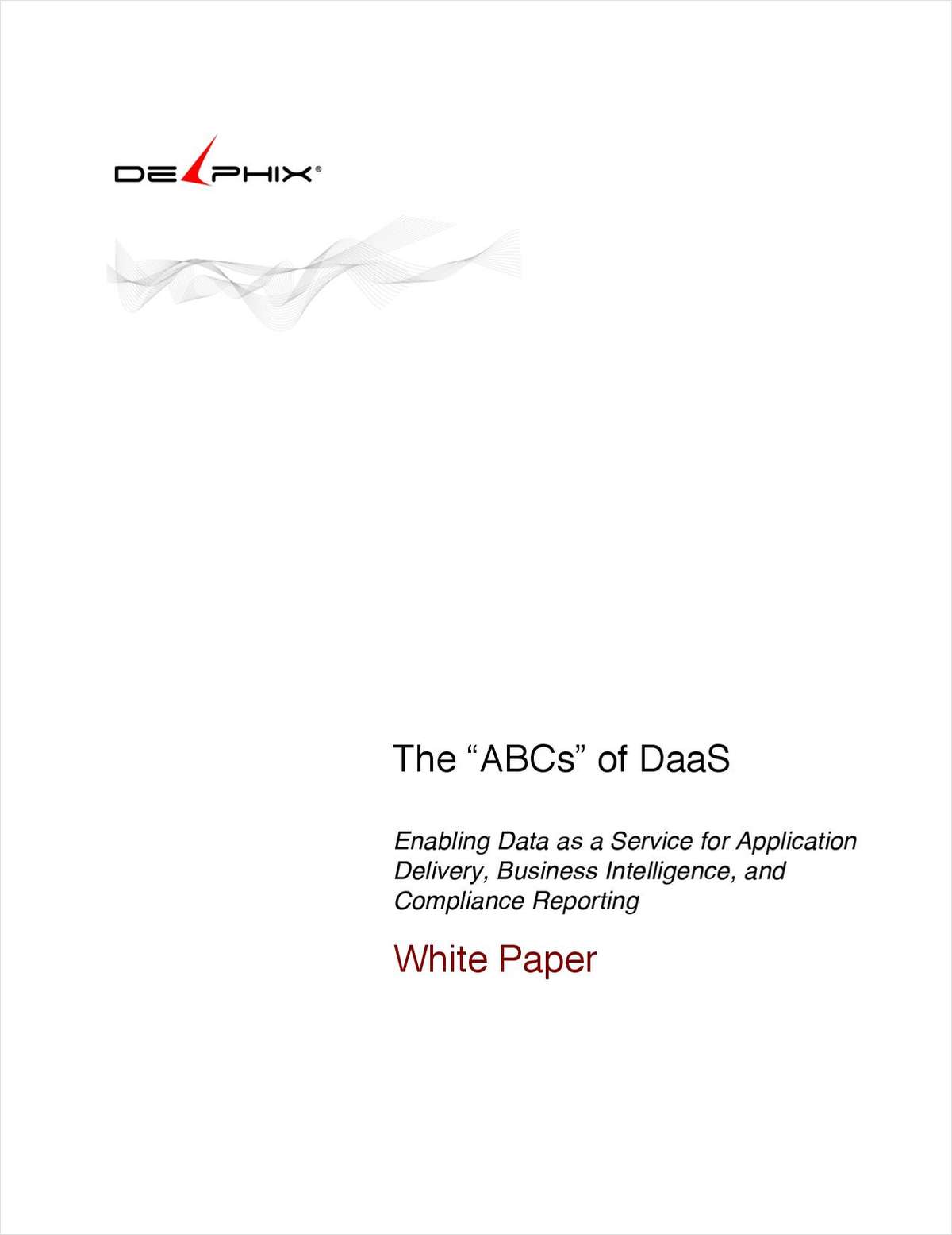 The 'ABCs' of DaaS
