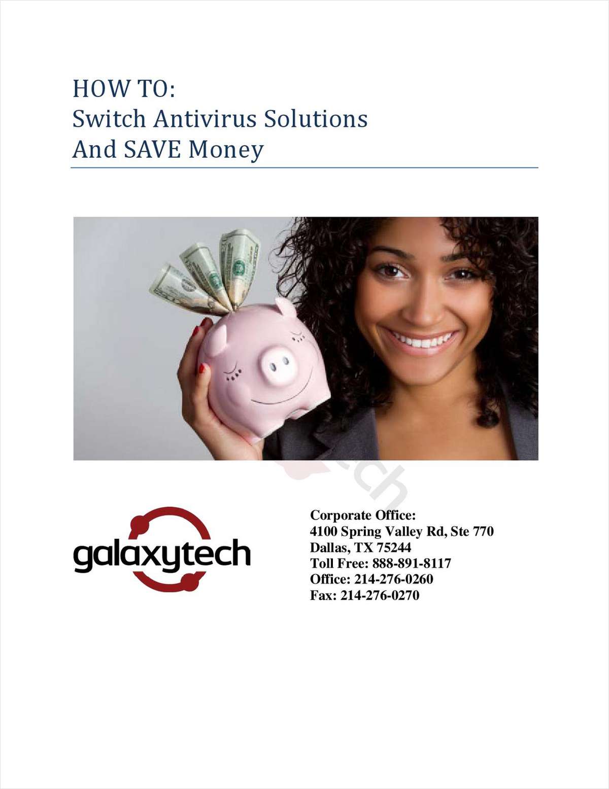 Learn How To Save Money by Switching Antivirus Solutions