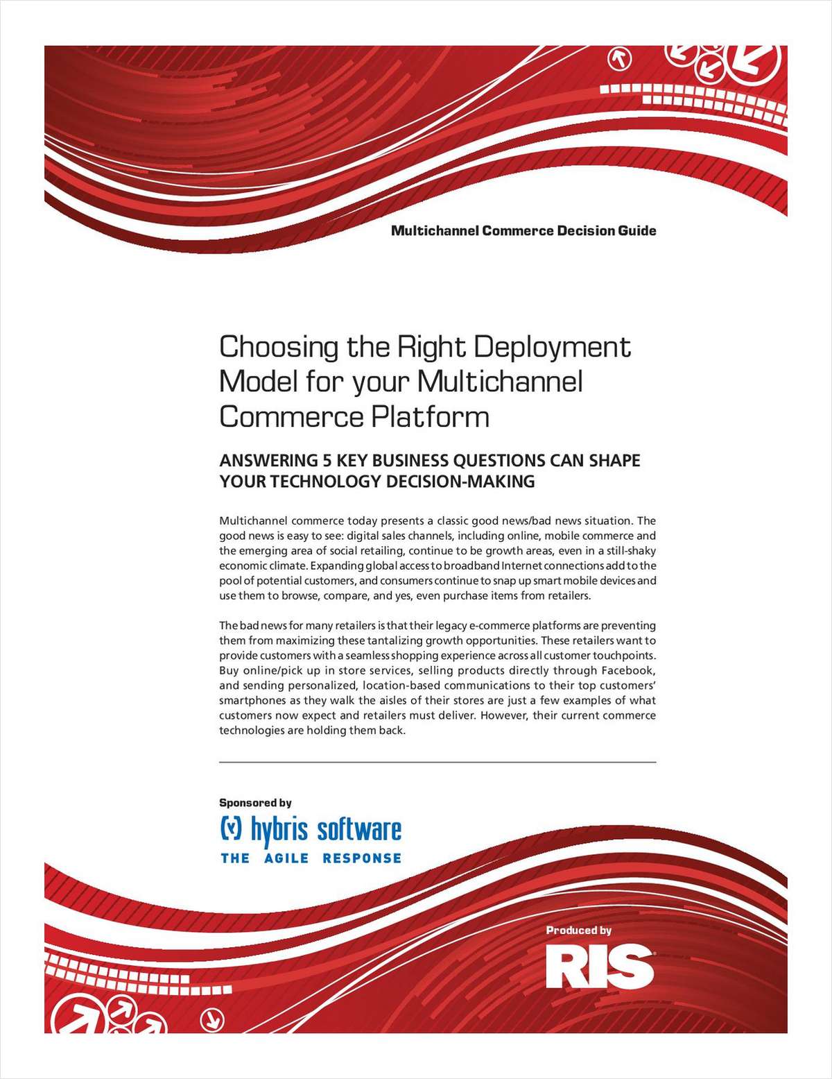 Choosing the Right Deployment Model for your B2C Multichannel Commerce Platform