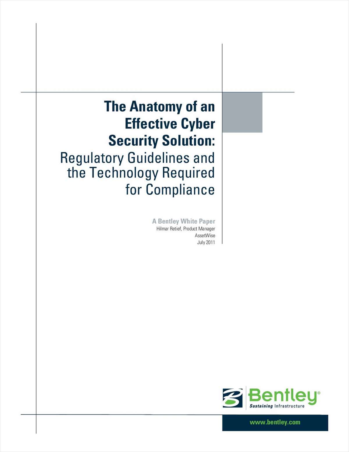 The Anatomy of an Effective Nuclear Cyber Security Solution