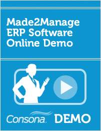 Made2Manage ERP Software Online Demo