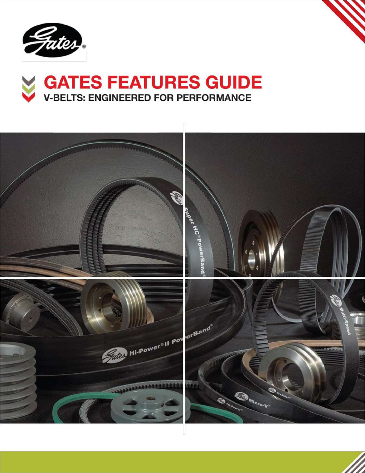 Gates V-Belts: Engineered for Performance