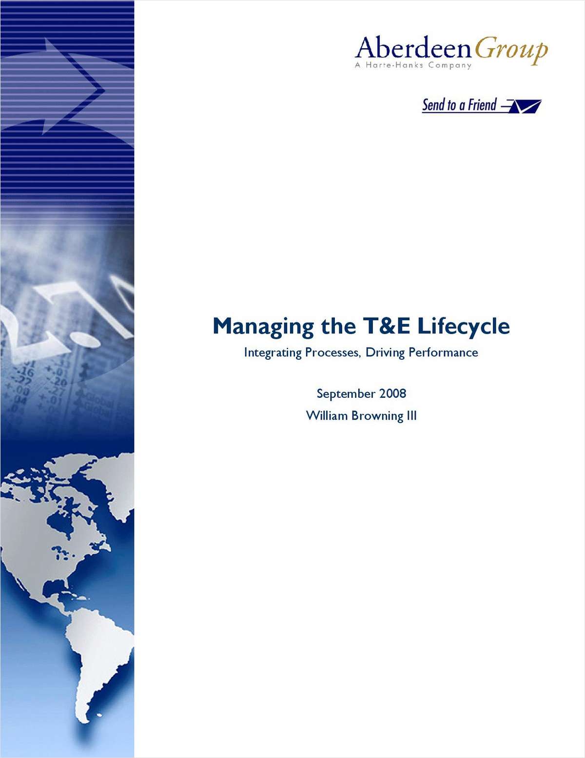 Managing the T&E Lifecycle: Integrating Processes, Driving Performance