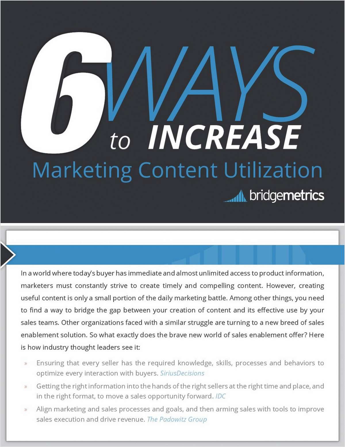 6 Ways to Increase Marketing Content Utilization