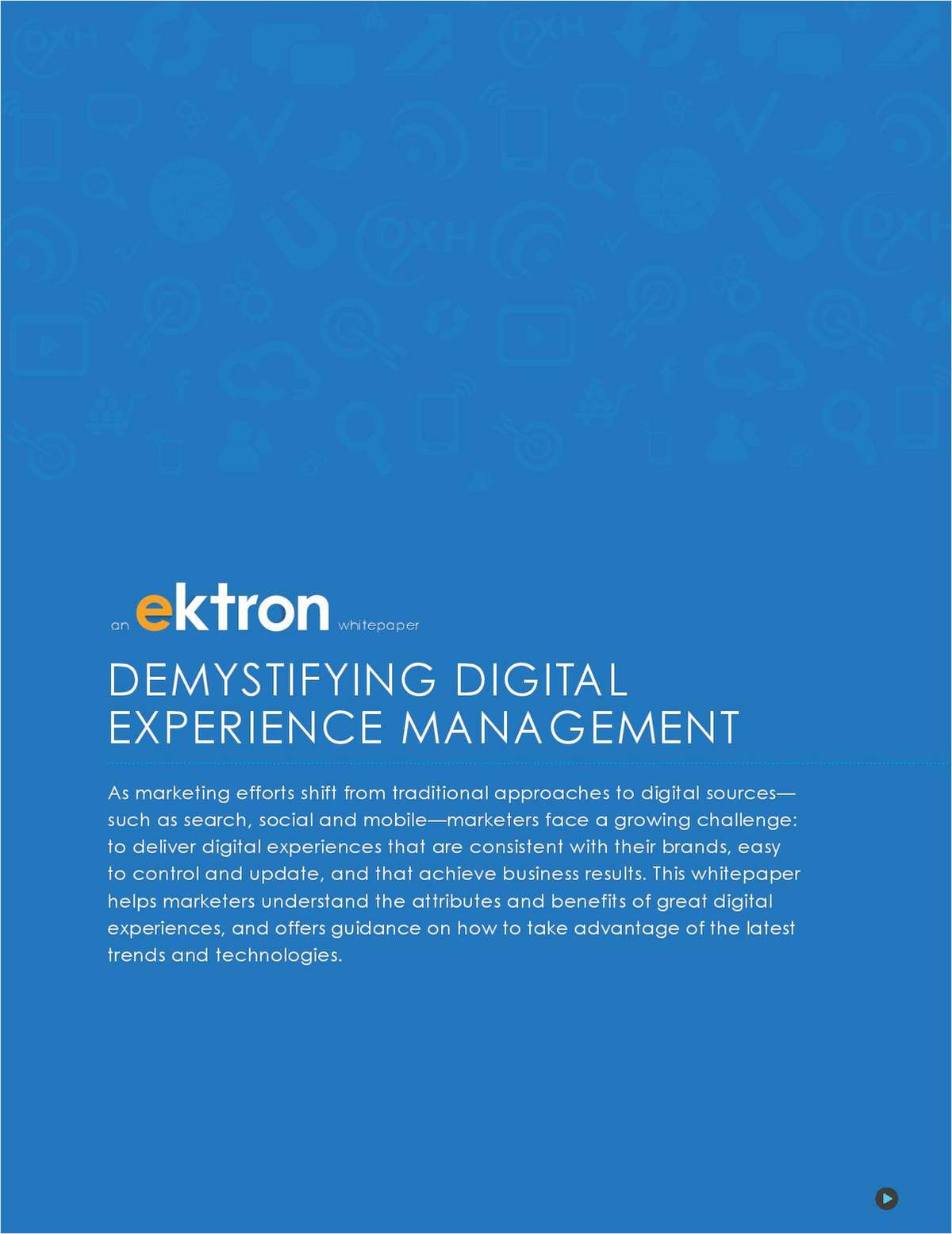 Understand the Elements of a Great Digital Experience
