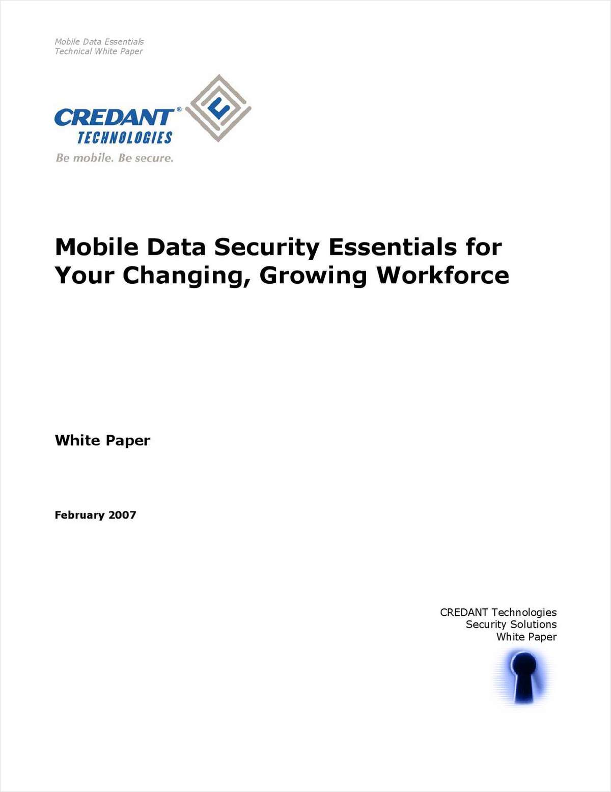 Mobile Security Essentials for a Dynamic Workforce