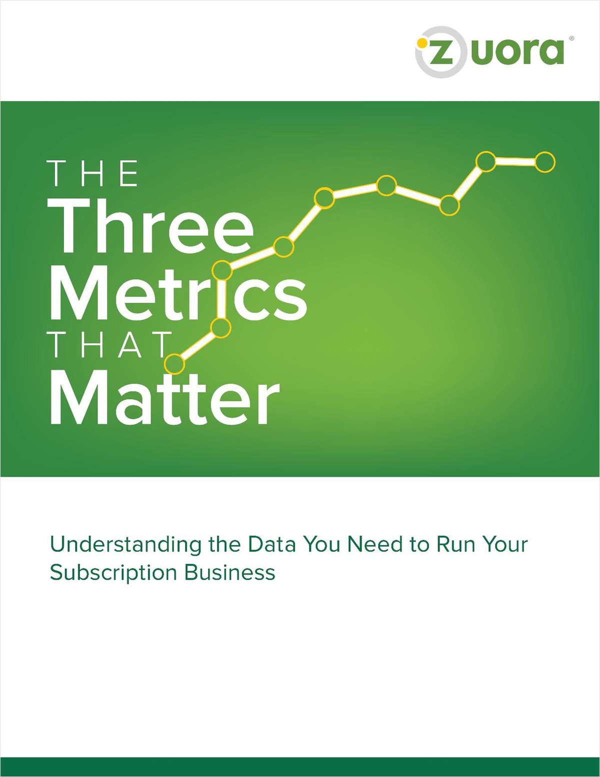 The 3 Metrics That Matter: Understanding the Data You Need to Run Your Subscription Business