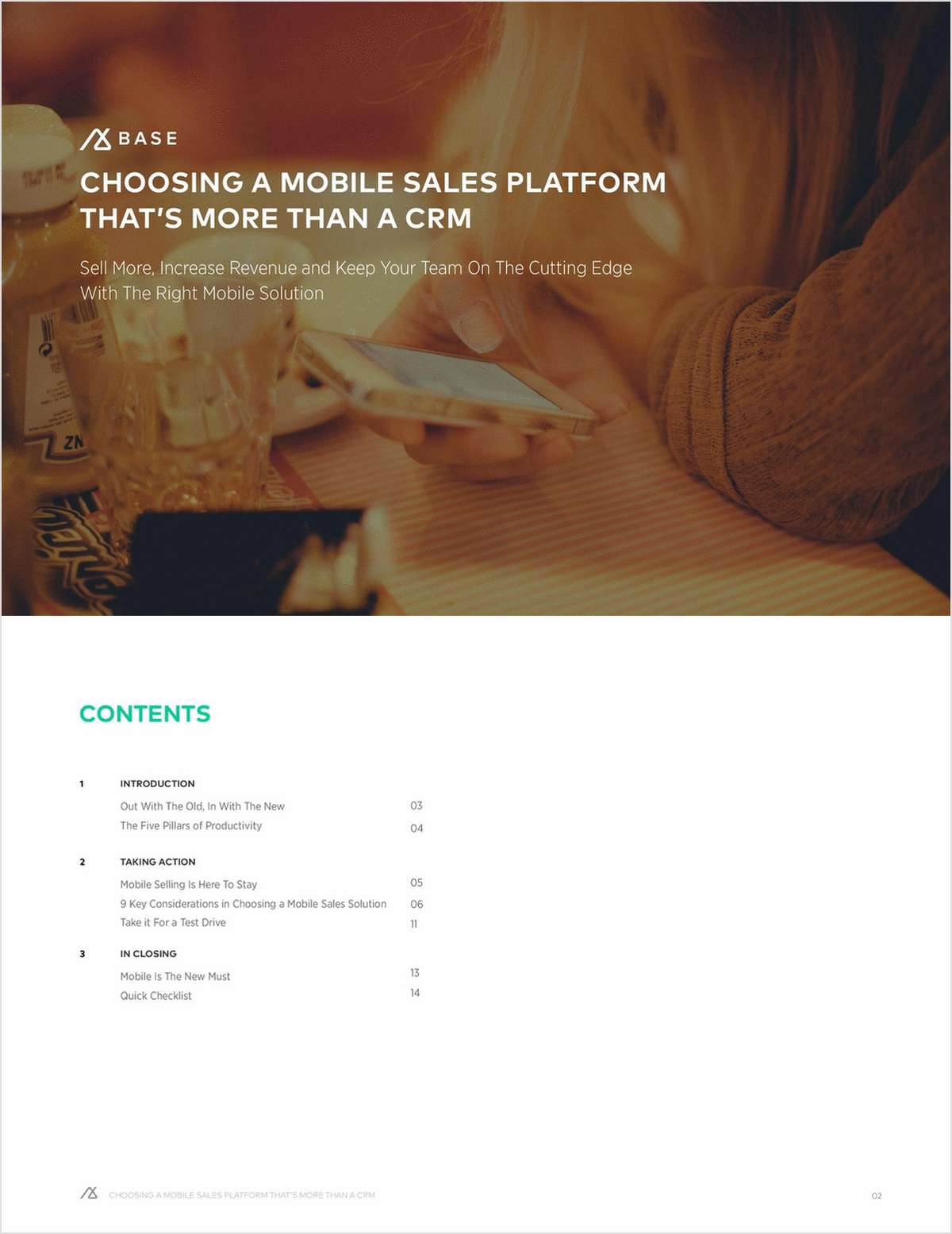 Choosing a Mobile Sales Platform That's More Than a CRM