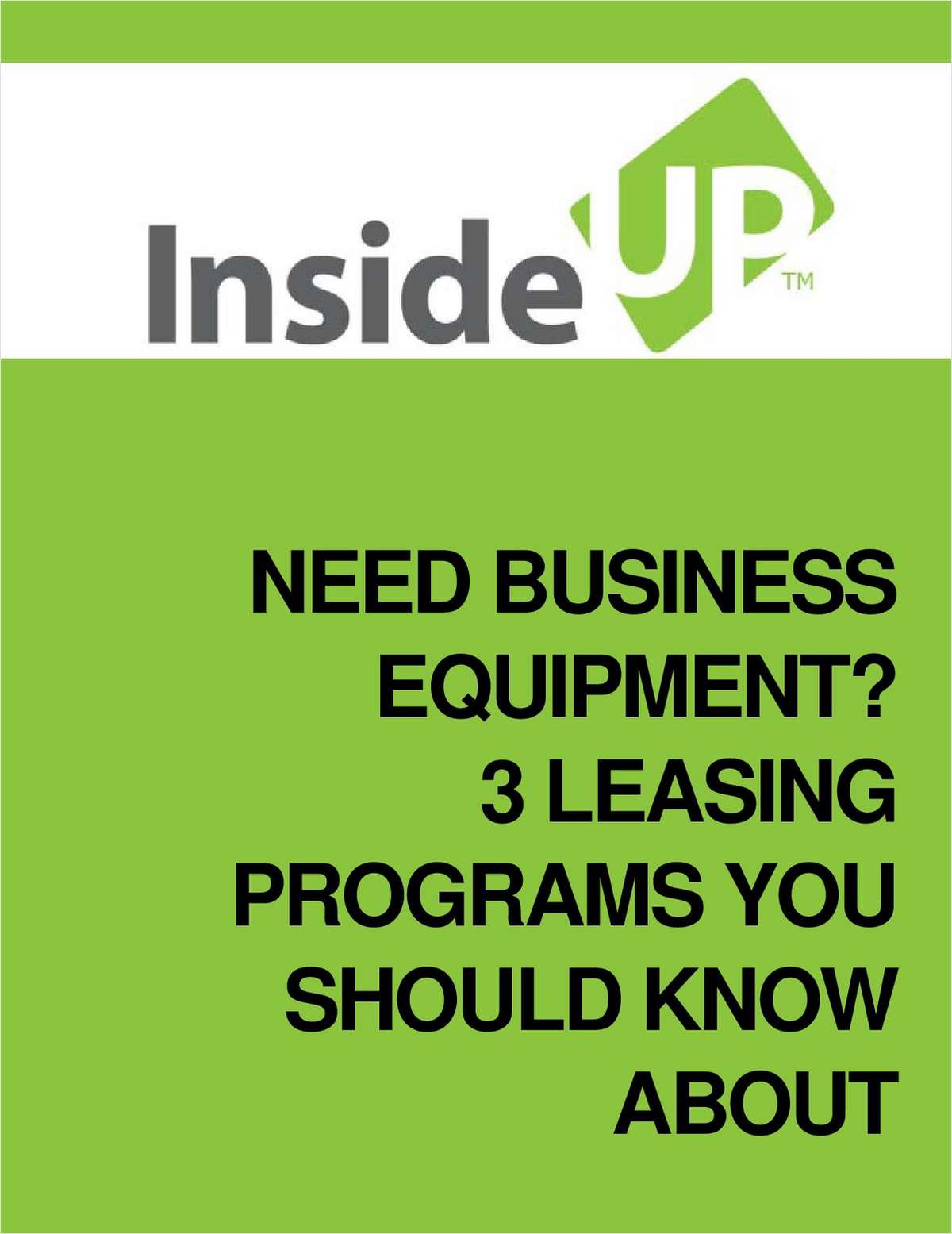 Need Business Equipment? 3 Leasing Programs You Should Know About