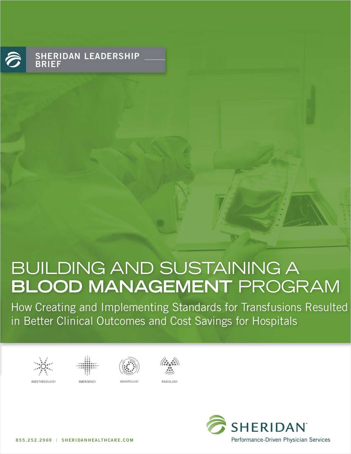 Building and Sustaining a Blood Management Program