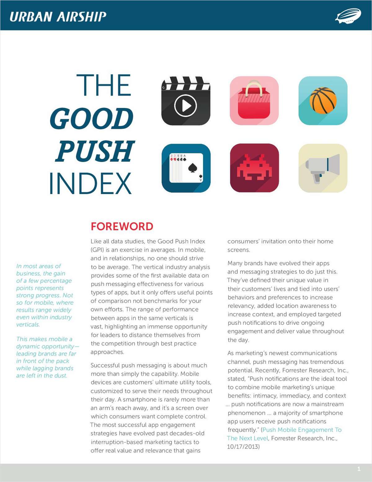 The Good Push Index