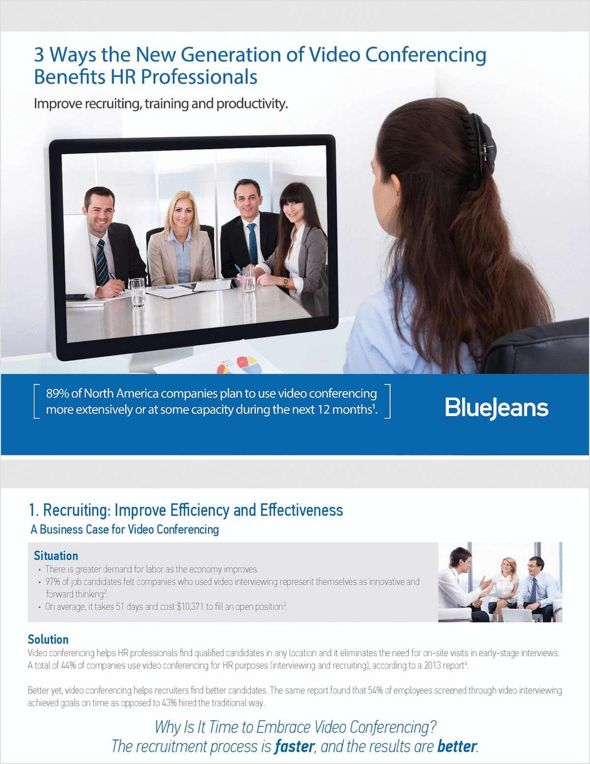 3 Ways the New Generation of Video Conferencing Benefits HR Professionals